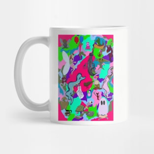 Colorful original character creature mythical fantasy sci-fi Mug